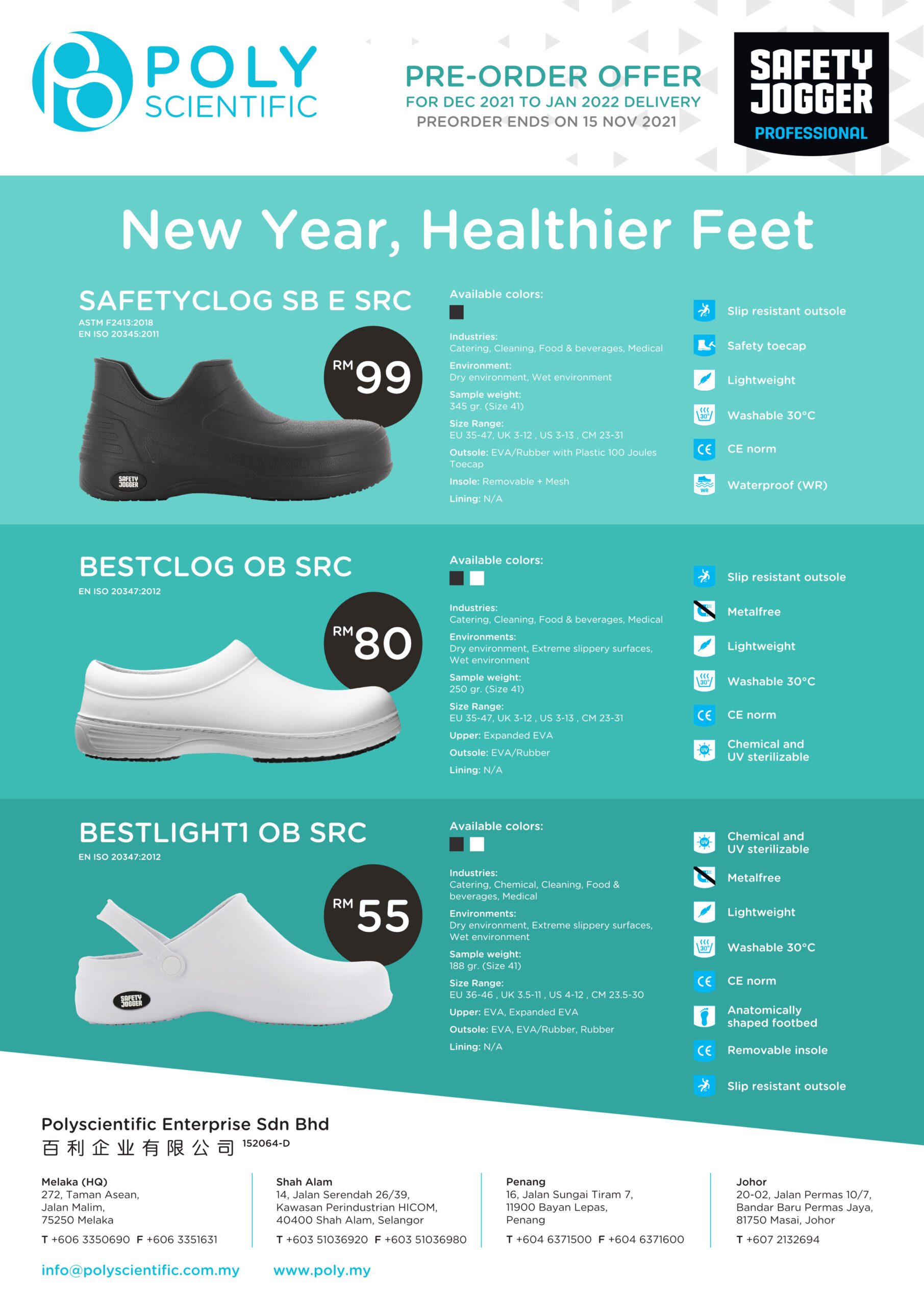 Promotions PolyScientific